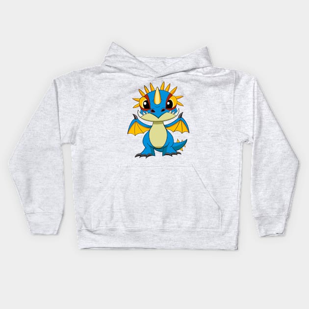 Stormfly Cute baby dragon from cartoon How to train your dragon Kids Hoodie by PrimeStore